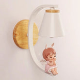 LumiNest - Scandinavische Cartoon Wandlamp voor Kinderkamer